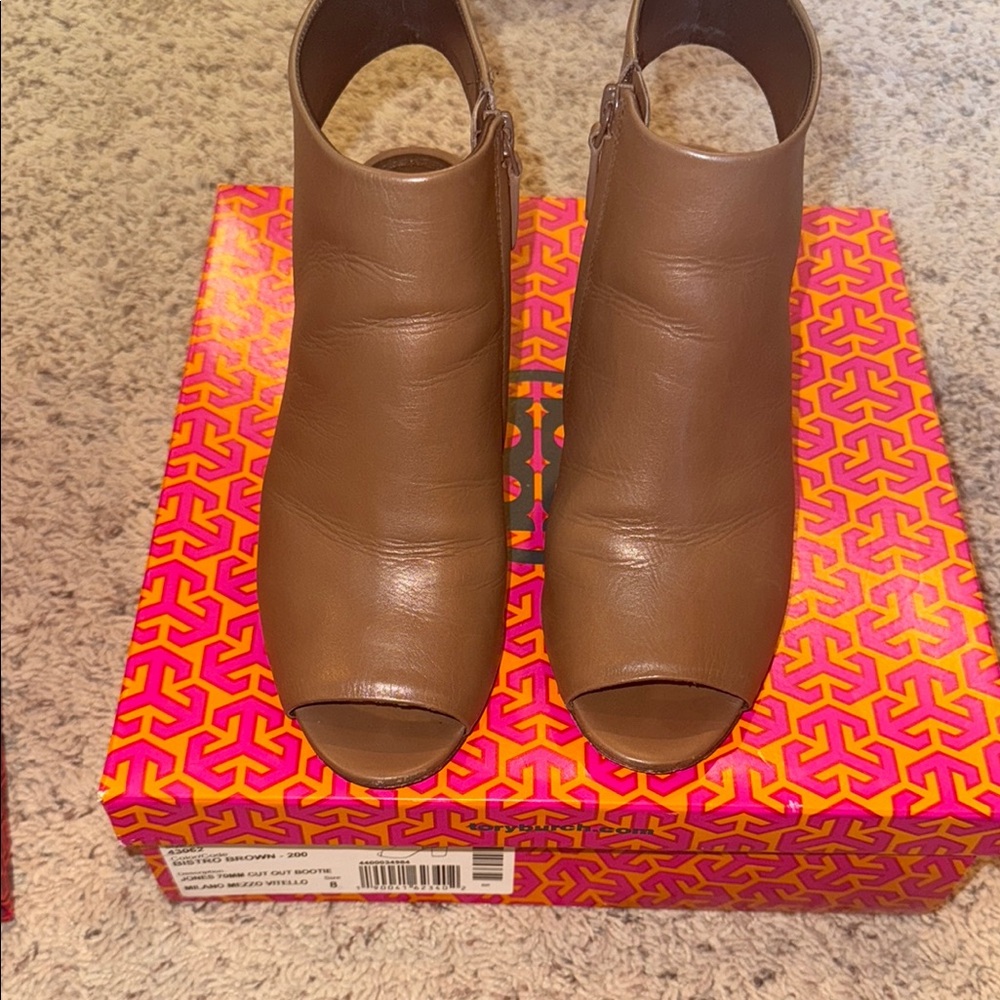 Tory Burch Brown booties